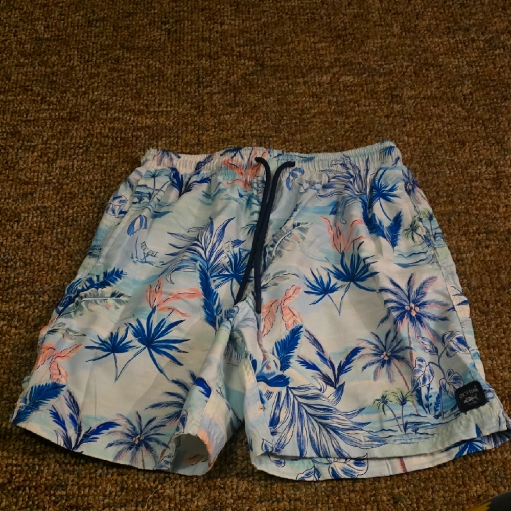 Tropical Blue Swim Shorts